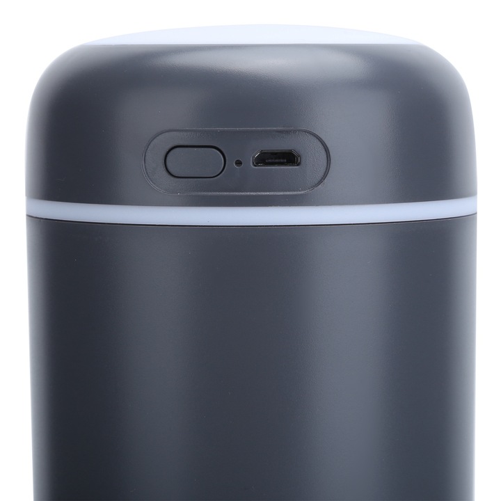 Mini USB párásító 300ml, hosszú üzemidő, hordozható kialakítás, tartálykapacitás 300ml, 11,5x7,5cm, többszínű