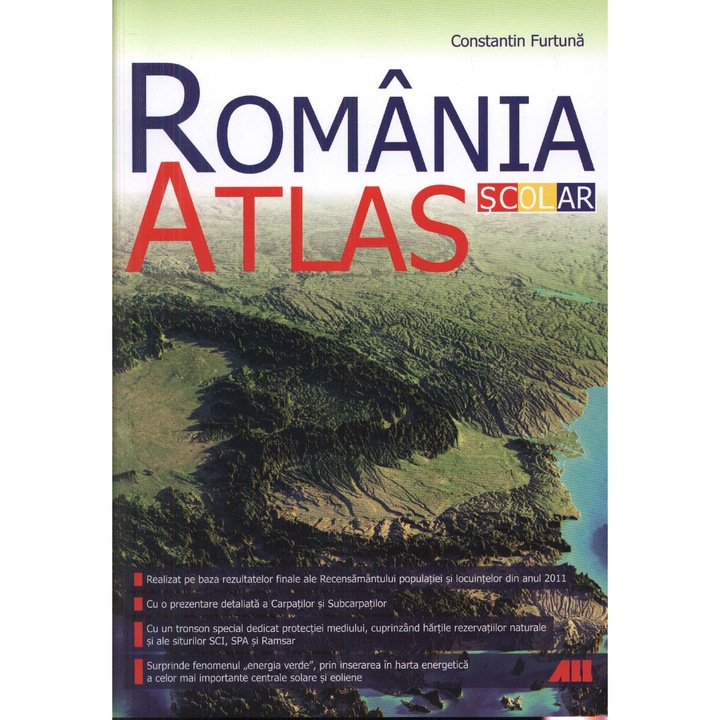 Romania - Atlas scolar - Constantin Furtuna