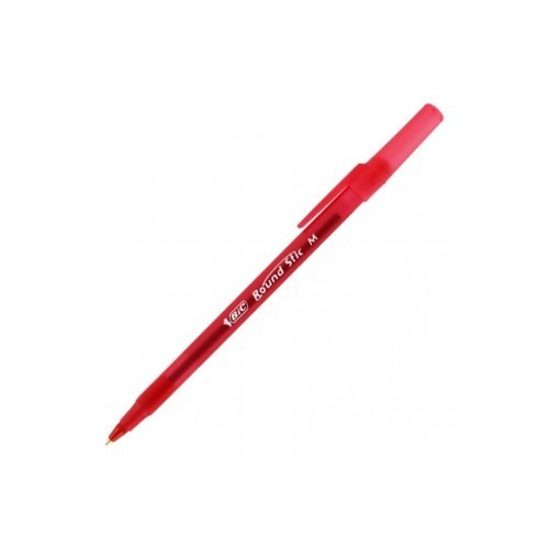 Pix Bic Round Stic 1.0mm rosu