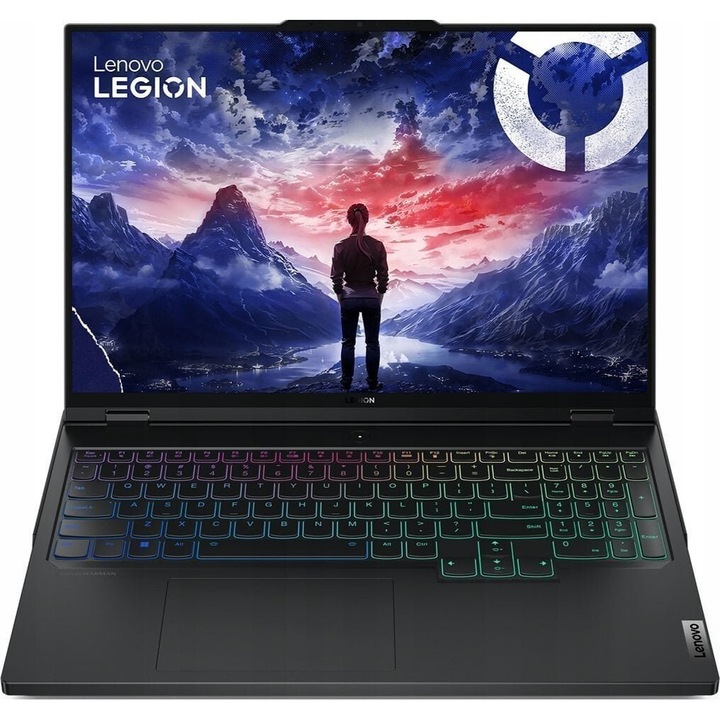 Laptop Lenovo Legion Pro 7, 16" WQXGA, Intel® Core™ i9 14900HX pana la 5.8 GHz, 32 GB RAM DDR5 5600, 1 TB SSD, NVIDIA® GeForce® RTX 4090 16 GB, Windows 11 Home, Eclipse Black DDR5