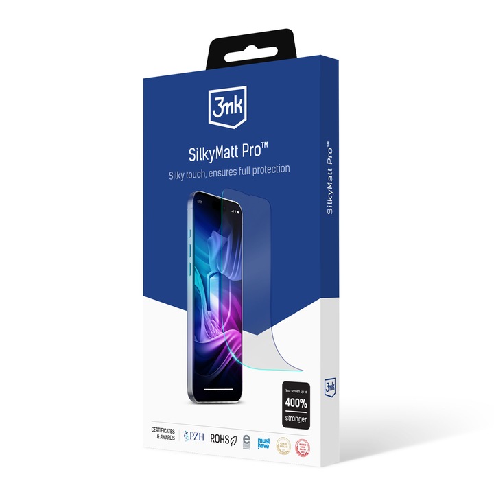 Folie protectie telefon, Silky Matt Pro, auto-regeneranta, mat, pentru Google Pixel 8A 5G