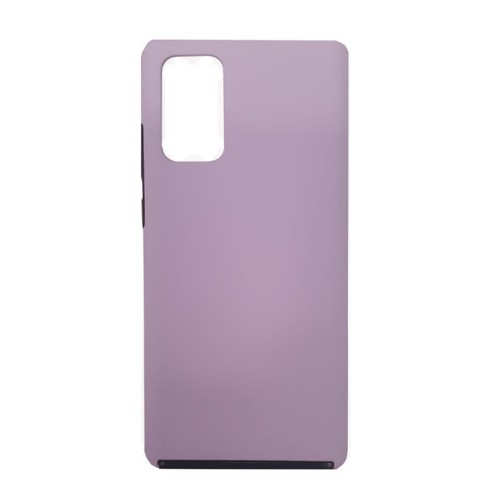 Samsung Galaxy Note 20 Ultra készülékkel kompatibilis burkolat, 360 fok, teljes védelem, lila, atlasz