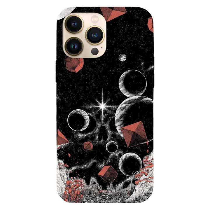 Husa telefon compatibila cu Apple iPhone 16 Plus, Viceversa, model Altered Dimension, Silicon, TPU