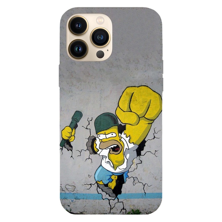 Husa telefon compatibila cu Apple iPhone 15 Pro Max, Viceversa, model Looking for Duff Beer, Silicon, TPU