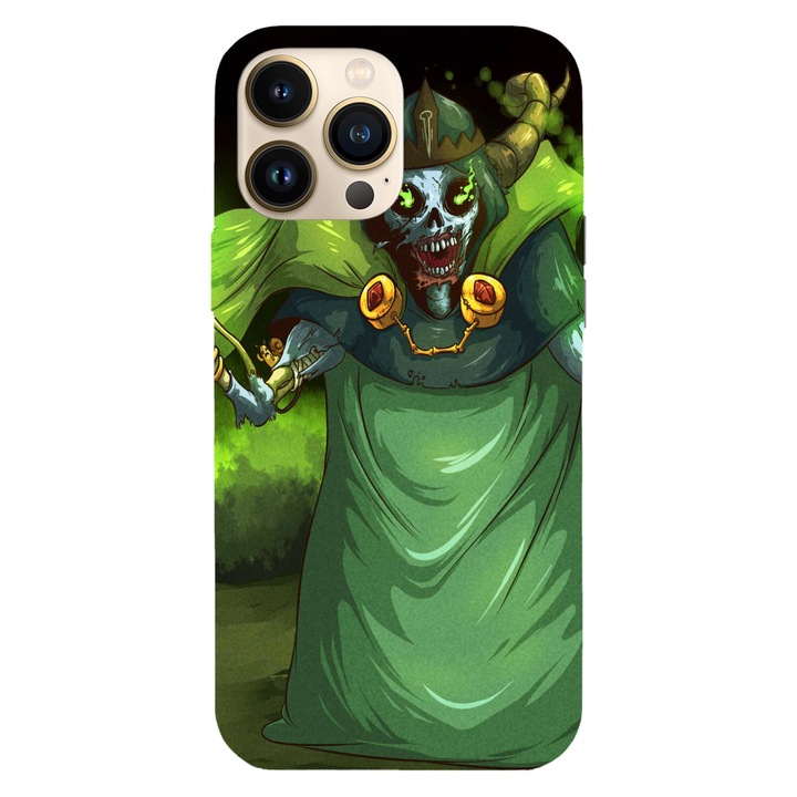 Калъф за телефон, съвместим с Apple iPhone 16 Pro, Viceversa, The lich adventure time model, силикон, TPU