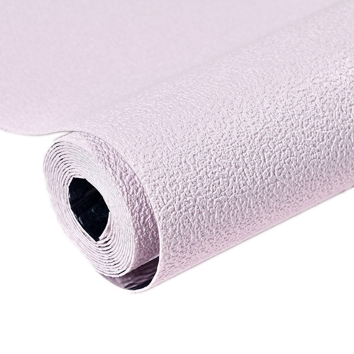 Rola Tapet 3D Autoadeziv, Design In Relief, Culoare Roze, Dimensiune 280 x 50 cm