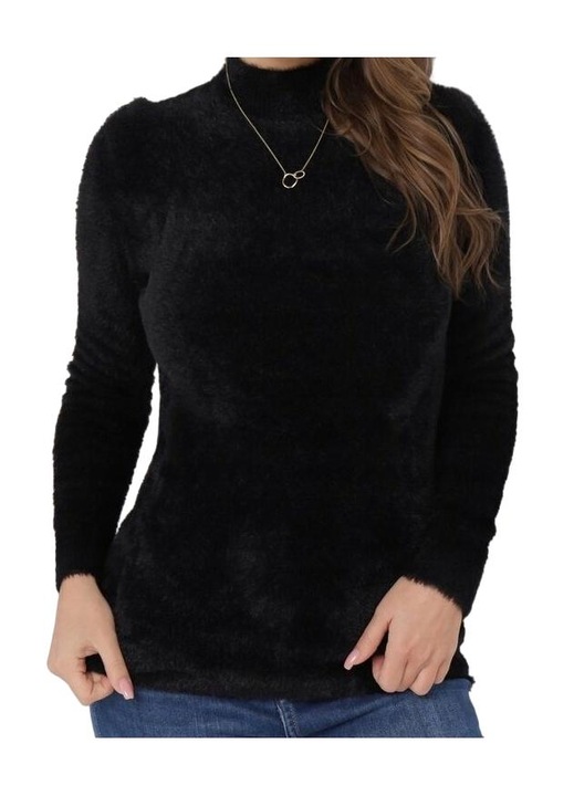 Női pulóver, LC2, poliamid, fekete, 5905496323532, egy méret INTL