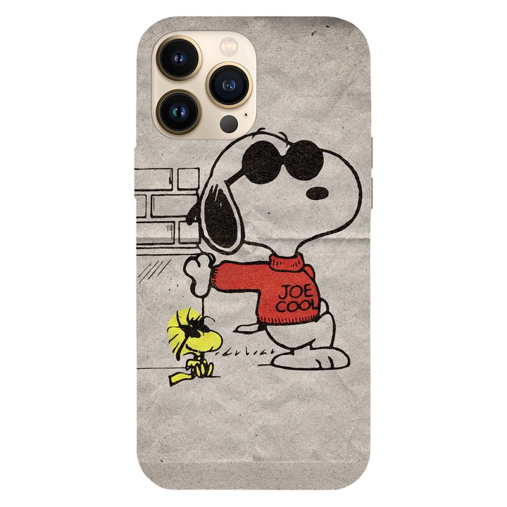 Husa telefon compatibila cu Apple iPhone 16 Plus, Viceversa, model Cool Snoopy, Silicon, TPU