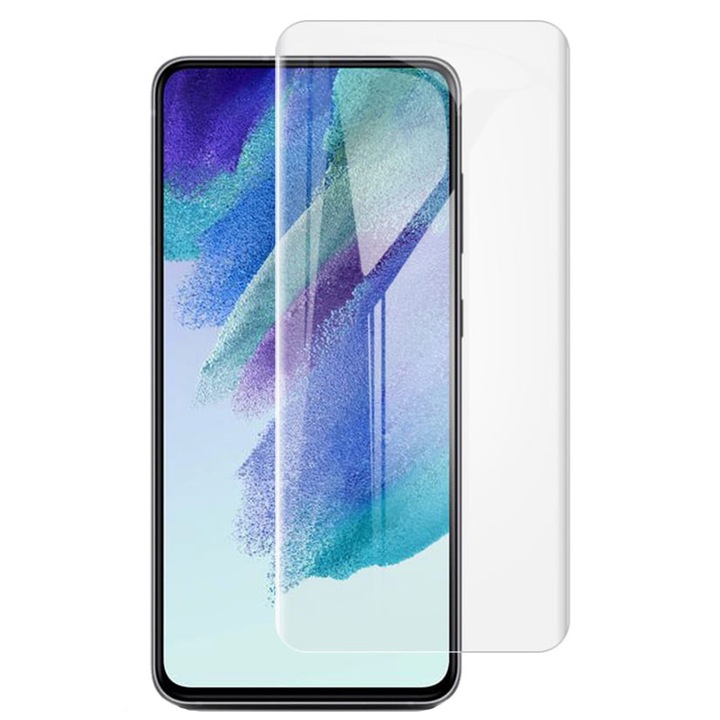 PolyFlex Impact Proof филм, съвместим с Vivo iQOO Z9 Turbo Endurance, 200 микрона D3O силиконов полимер, Лепило без остатъци, Лесен монтаж, без течност, Регенерируем, Пълно лепило, Съвместим със сензор за пръстови отпечатъци, Съвместим с всеки калъф