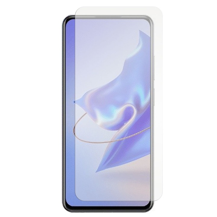Comando Supreme Protect Screen Protector, съвместим с Vivo iQOO Z9 Turbo Endurance, Antishock Glass, Complete Damping, UltraHD Clear, Sensitive Touch, Fingerprint Compatible, Anti-Yellowing, Full Glue, Full Screen