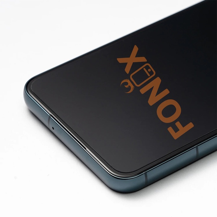 Фолио InvisImpact, съвместимо с Realme Narzo N65, Силиконов полимер, Премиум лепило, Лесен монтаж, Без течност, Регенерируемо, Пълно лепило, Съвместимо със сензора за пръстови отпечатъци, Цяло лице