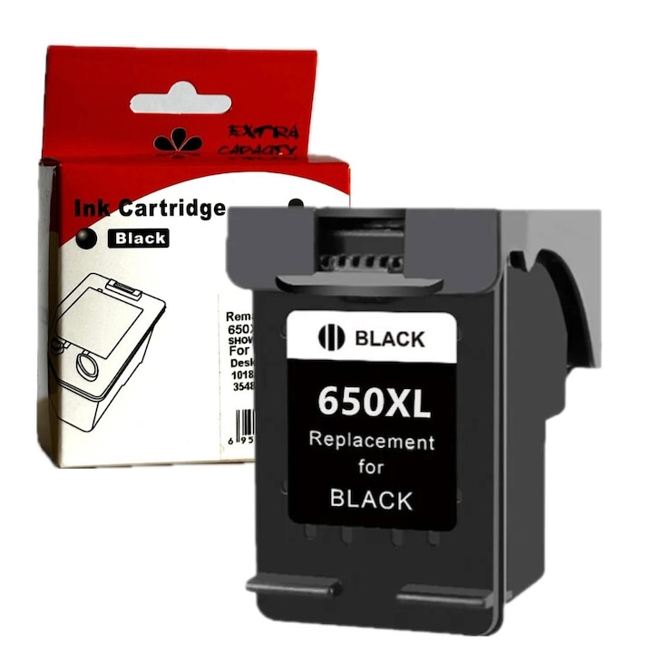 Съвместима мастилена касета 650XL, CZ101AE, черна, 18 мл, за HP Deskjet Ink Advantage 1015 1515 2515 2545 3515 3545 4515