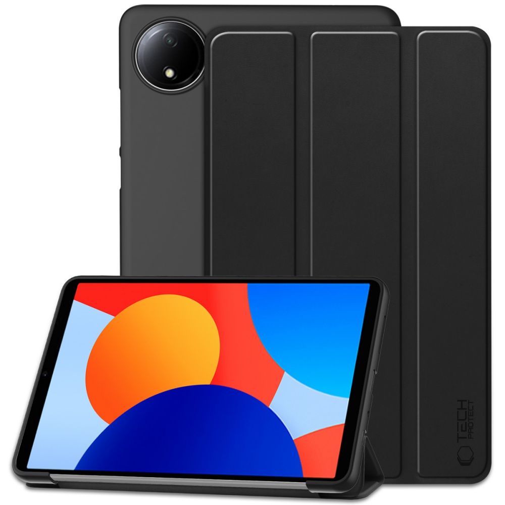 Husa Tech-Protect Smartcase compatibila cu Xiaomi Redmi Pad SE 8.7 inch Black