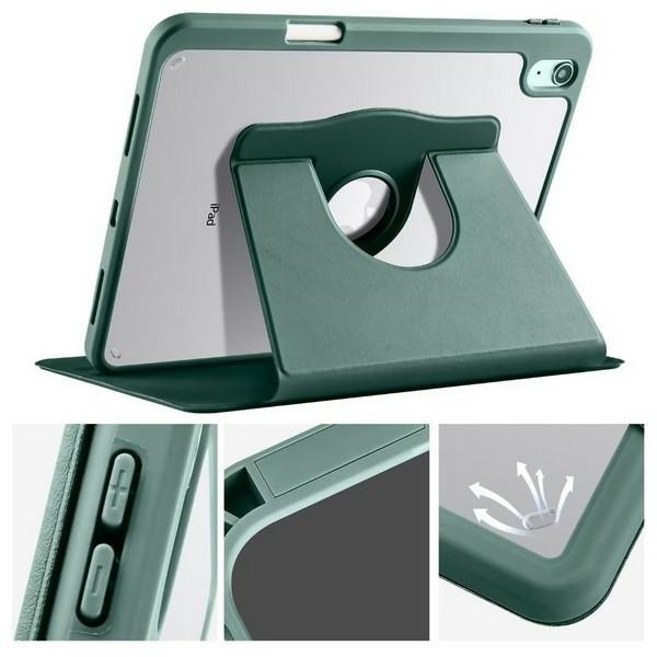 Husa Stand Beline pentru iPad Air 11 (2024), verde, TPU, functie de suport