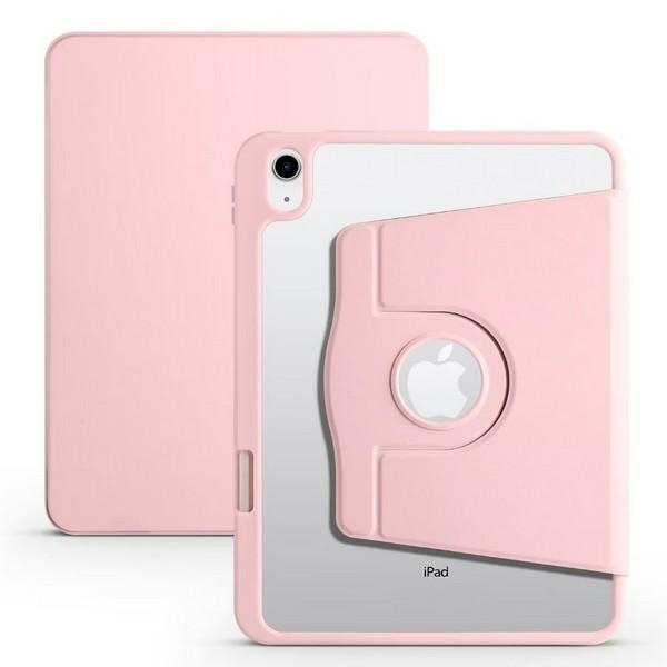 Husa tip carte pentru iPad Air 13 (2024), roz, functie stand