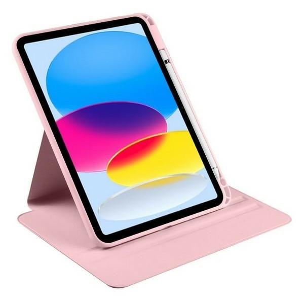 Husa tip carte pentru iPad Air 13 (2024), roz, functie stand
