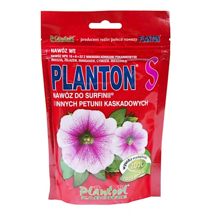 Ingrasamant Pentru Plante De Balcon, Planton, Ingrasamant Npk 16 + 8 + 22 Cu Microelemente Nutritive Cupru, Fier, Mangan, Zinc, Eficient, 100% Solubil In Apa, Ingrasamant Specializat Pentru Alimentarea Plantelor De Balcon, 200 g