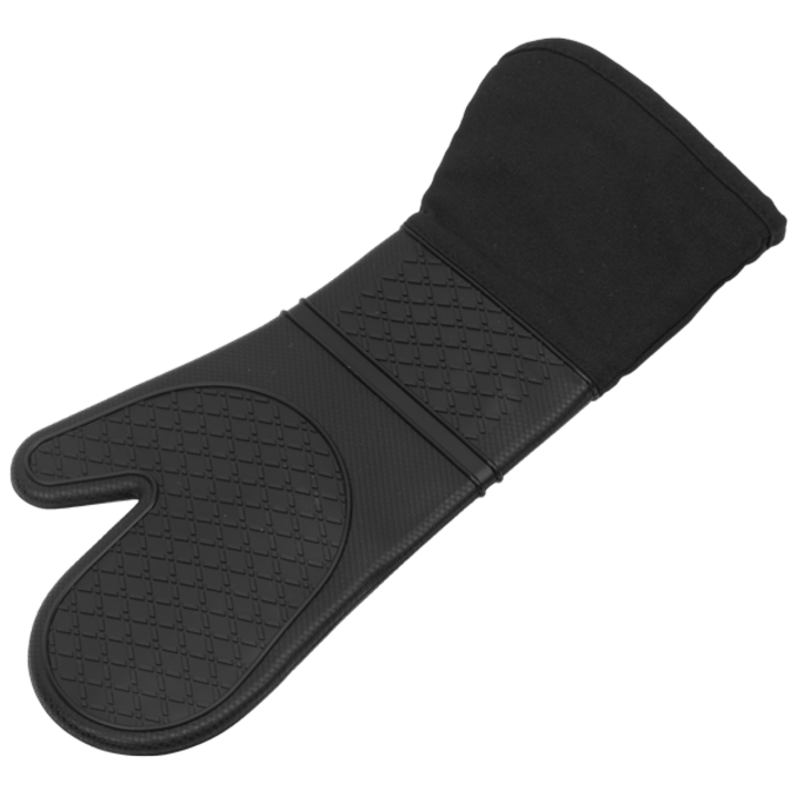 Ръкавица HORECANO, Силикон, дълга, черен