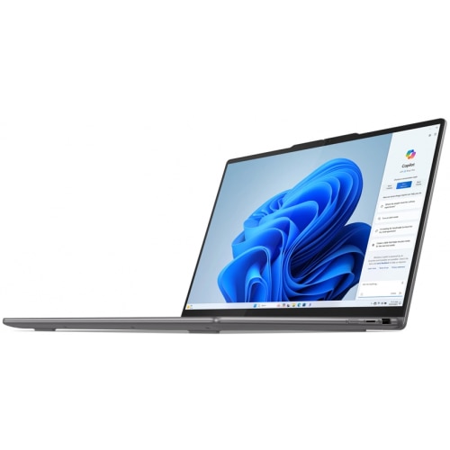 Laptop Lenovo Yoga 7 Hybrid (2-in-1), 14" WUXGA Touchscreen, AMD Ryzen™ 5 8640HS pana la 4.9 GHz, 16 GB RAM LPDDR5x 6400, 1 TB SSD, AMD Radeon 760M, Windows 11 Home, Arctic Grey LPDDR5x