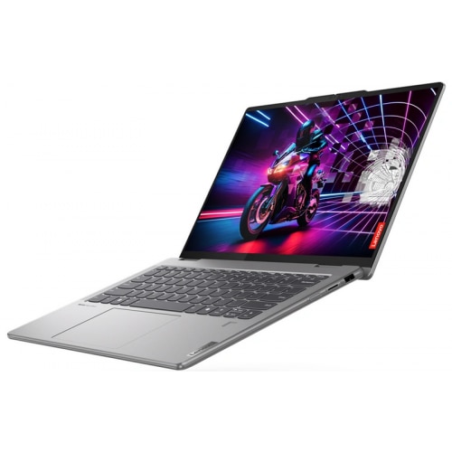 Laptop Lenovo Yoga 7 Hybrid (2-in-1), 14" WUXGA Touchscreen, AMD Ryzen™ 5 8640HS pana la 4.9 GHz, 16 GB RAM LPDDR5x 6400, 1 TB SSD, AMD Radeon 760M, Windows 11 Home, Arctic Grey LPDDR5x