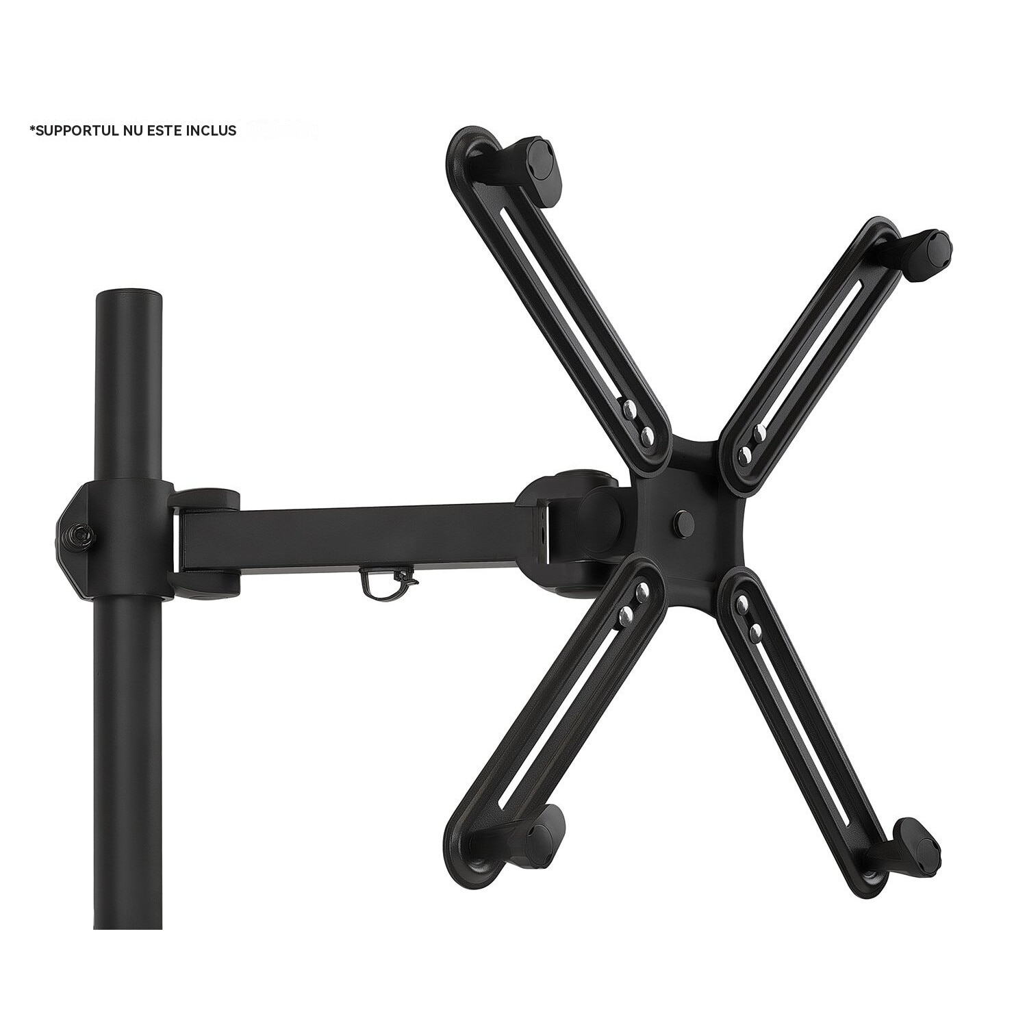 Kit adaptor monitor VESA, HNSMART, pentru monitoare non-VESA, 13-27 ...