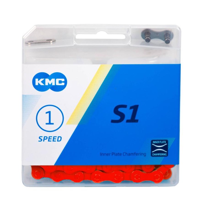 Верижка нормален цвят TW червен 1/8 KMC Z410 TW