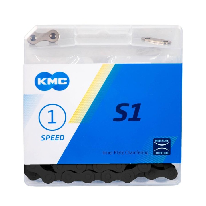 Верижка нормален цвят TW черен 1/8 KMC Z410 TW