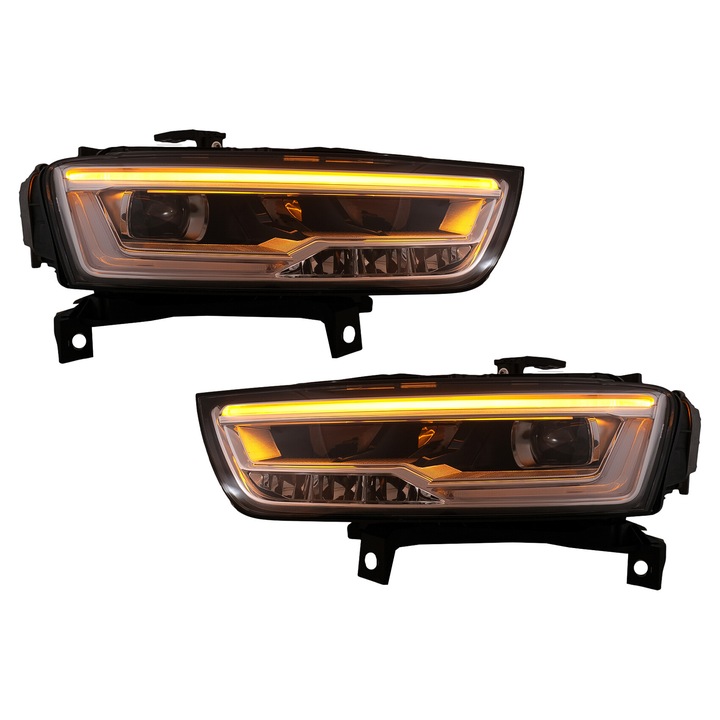 Teljes LED Első Lámpa Audi Q3 8U Facelift 2014-2017 modellekhez, Átalakítás xenonról LED-re