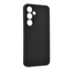 Husa de telefon mobil Gigapack din silicon, mata, neagra, compatibila cu: Samsung Galaxy S24 FE, SM-S721