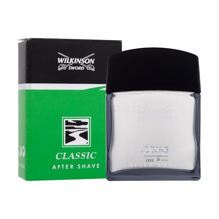 Овлажняващ и успокояващ лосион за след бръснене за мъже, After Shave Wilkinson Sword Classic, 100 ml