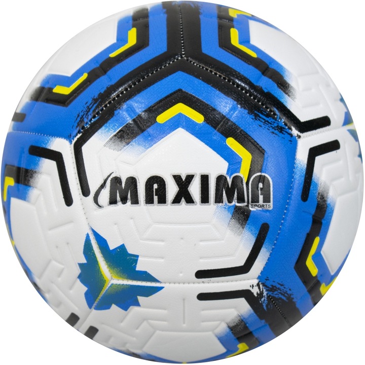 Minge fotbal MAXIMA 36005701, Marimea 4, Alb/Albastru