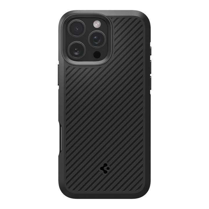 Калъф Spigen Core Armor, съвместим с iPhone 16 Pro Matte Black