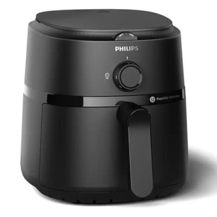 Airfryer Philips NA110/00, Серия 1000, Капацител 3.2 л, Черен