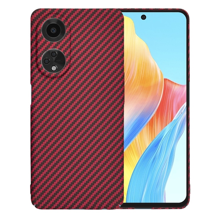 ΠΠ°ΠΏΠ°ΠΊ Π·Π° Oppo A98 CarbonFiber UltraSlim Lightweight ΡΠ΅ΡΠ²Π΅Π½