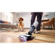 Вертикална прахосмукачка с измиване Tineco Floor One S7 Steam Plus, Автономност до 35 минути, 21.6V, Функция пара, Wi-Fi, Black and White