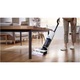 Вертикална прахосмукачка с измиване Tineco Floor One S7 Steam Plus, Автономност до 35 минути, 21.6V, Функция пара, Wi-Fi, Black and White