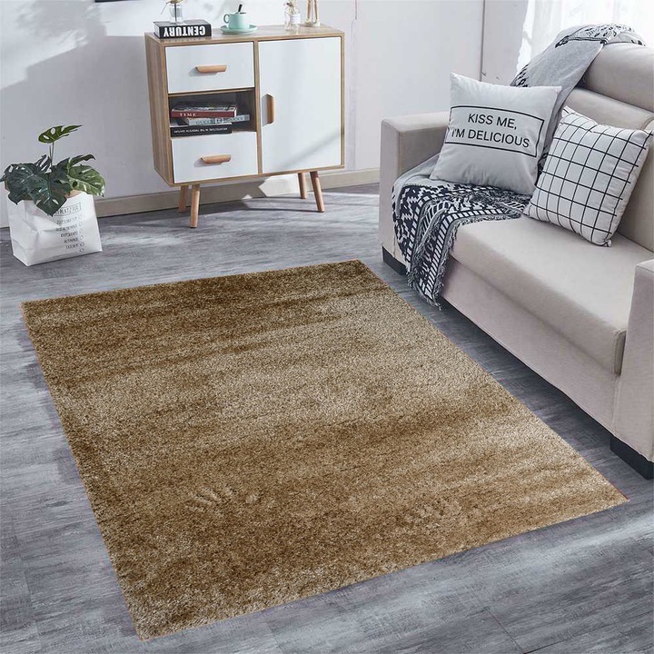 Szőnyeg pouf Vizion Barna, 100x200 cm, Uni