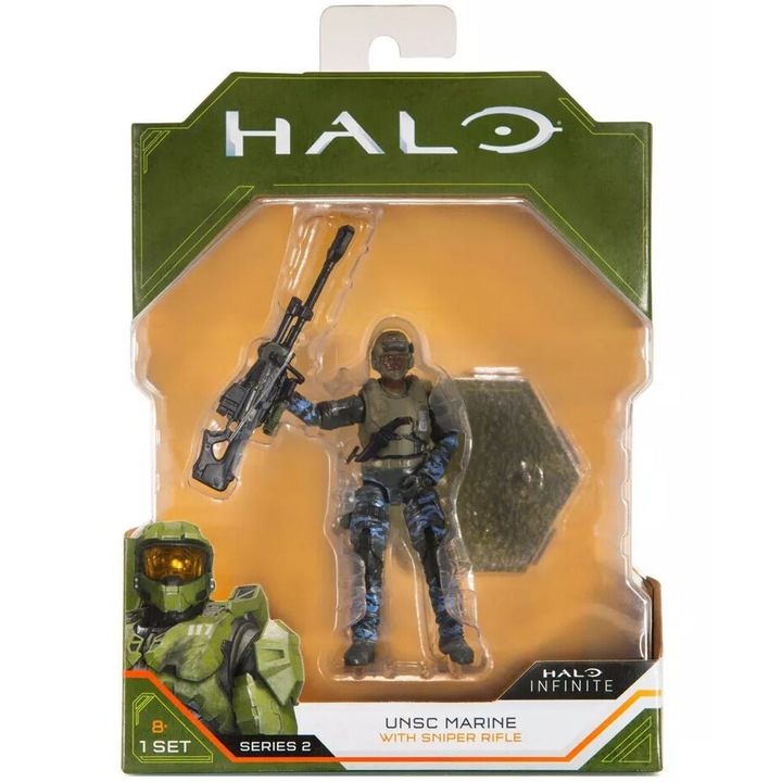 Екшън фигурка Halo Infinite 10 см - Морско нападение на Съвета за сигурност на ООН