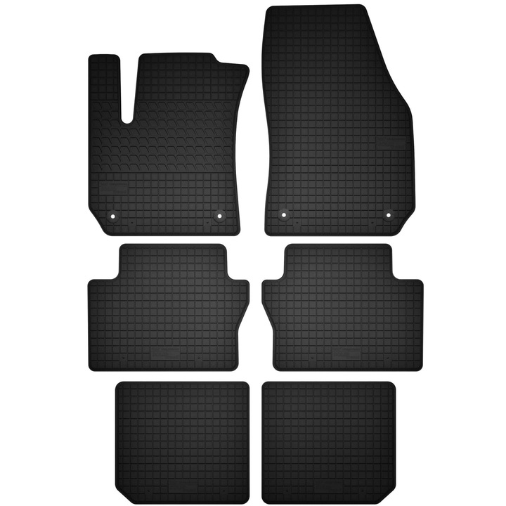 Set 6 Covorase Cauciuc Wielganizator, Pentru Opel Zafira B Family (2011-2014)