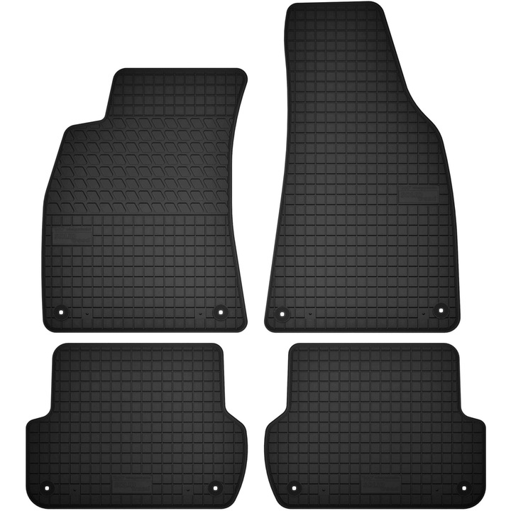 Set Covorase auto cauciuc, 4 bucati, presuri auto, pentru Audi A4 B7 (2004-2007), Wielganizator