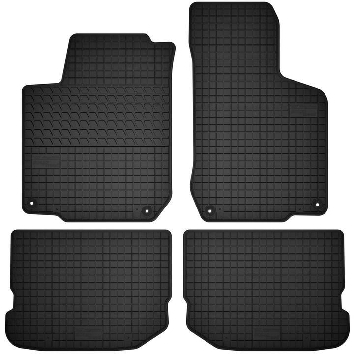 Set 4 Covorase Cauciuc Wielganizator, Pentru Skoda Octavia I (1996-2010)