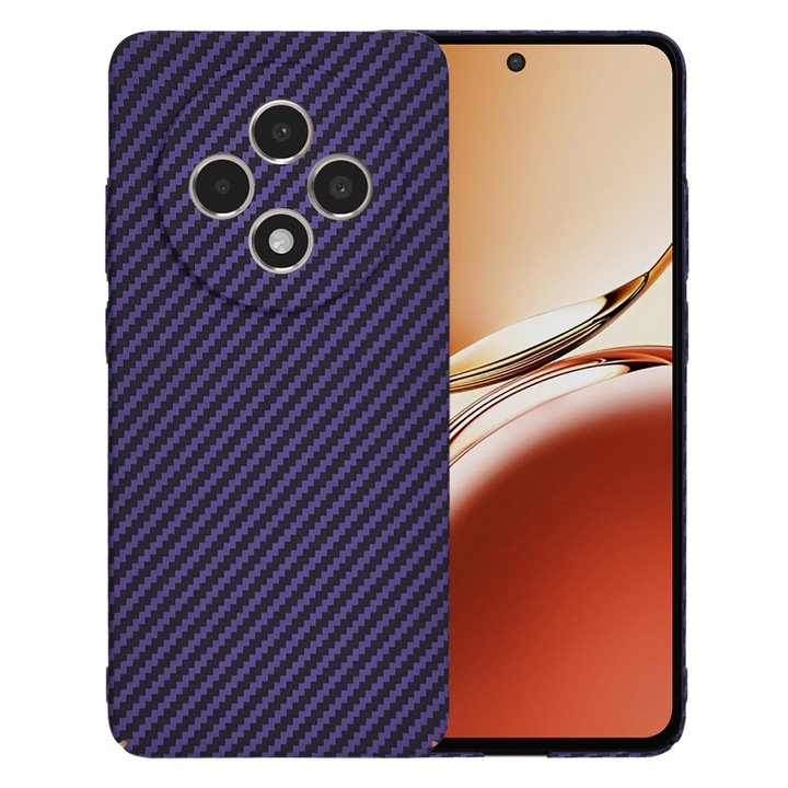 Husa Protectie compatibila cu Oppo Reno12 F 4G/Reno12 F 5G/Reno12 FS, Policarbonat, G43, Lexgard, Plum Violet