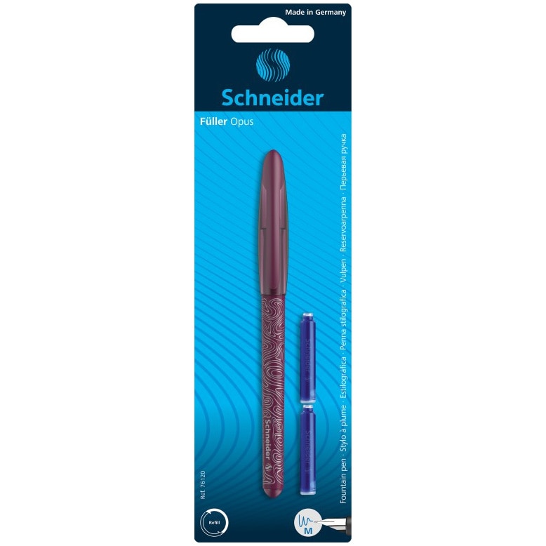 Stilou Schneider Opus+2 rezerve, Bordo