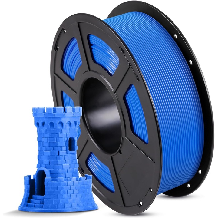 3D PLA филамент, JENUOS®, за принтер, 230 - 260 °C, 1.75 mm, 1 kg, син