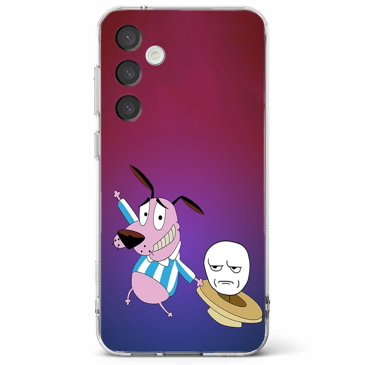 Husa telefon compatibila cu Samsung Galaxy A55 5G, Viceversa, model Abracadabra Courage, Silicon, TPU