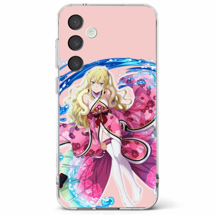 Husa telefon compatibila cu Samsung Galaxy A55 5G, Viceversa, model Aphrodite DanMachi, Silicon, TPU
