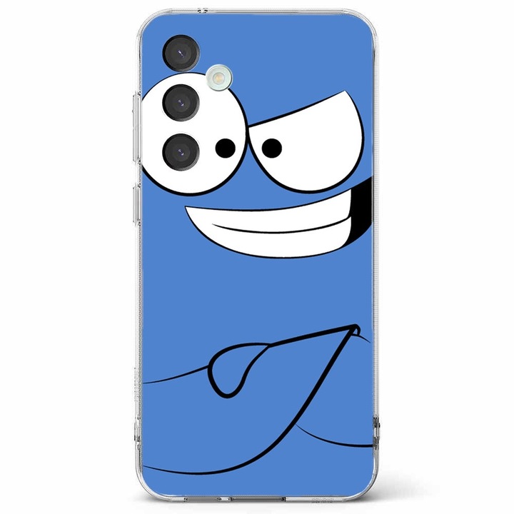 Husa telefon compatibila cu Samsung Galaxy A55 5G, Viceversa, model Bloo-Goes-Bowling-Foster-Home-for-Imaginary-Friends, Silicon, TPU