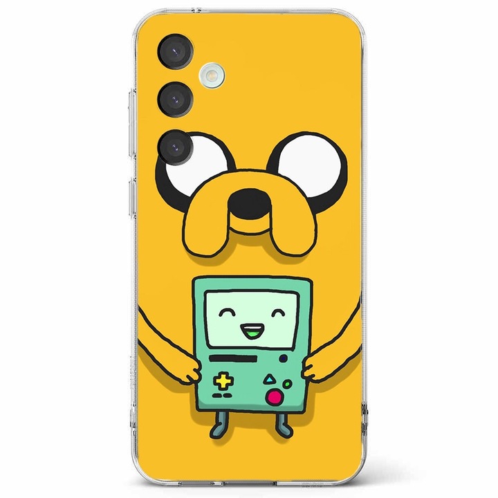 Husa telefon compatibila cu Samsung Galaxy A55 5G, Viceversa, model BMO Adventure time, Silicon, TPU