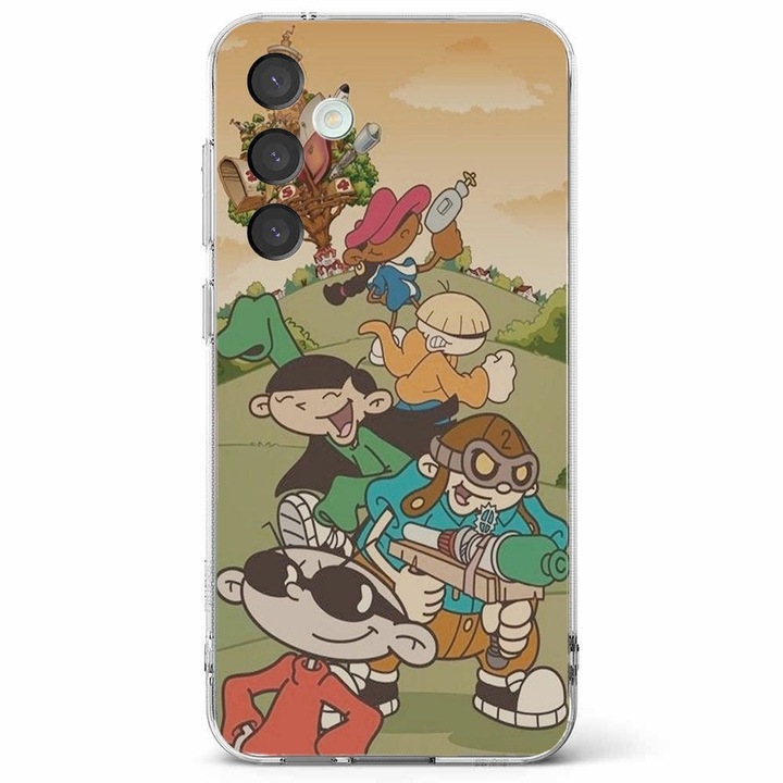 Husa telefon compatibila cu Samsung Galaxy A55 5G, Viceversa, model Codename-Kids-Next-Door, Silicon, TPU