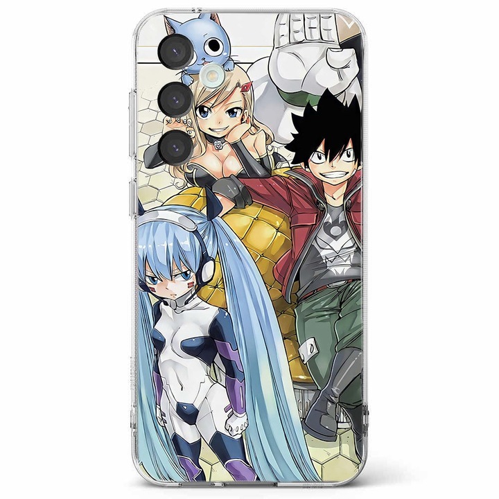 Husa telefon compatibila cu Samsung Galaxy A55 5G, Viceversa, model Eden zero, Silicon, TPU